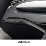 FACIA ABS Turn Signal Stalk Cover for Model Y Juniper and Model 3 Highland TESERY