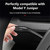 FACIA ABS Turn Signal Stalk Cover for Model Y Juniper and Model 3 Highland TESERY
