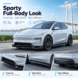 FACIA Model Y Juniper Premium and YL Body Kit Front Lip, Side Skirts and Rear Diffuser