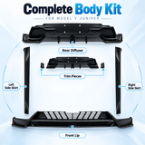FACIA Model Y Juniper Premium and YL Body Kit Front Lip, Side Skirts and Rear Diffuser