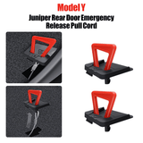 FACIA Rear Door Emergency Release Pull Handle for Model Y Juniper 2025+ and Model YL 2026+