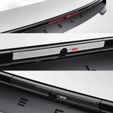 FACIA Model Y Juniper Rear Trunk Button Sticker Flexible Urethane Carbon Fiber