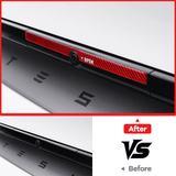 FACIA Model Y Juniper Rear Trunk Button Sticker Flexible Urethane Carbon Fiber