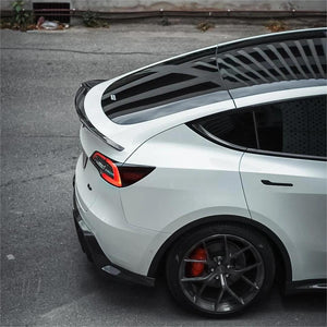 FACIA Model Y Carbon Fiber Spoiler Sport Style Dry Carbon Fiber Exterior Mods