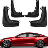 FACIA TESERY Mud Flaps Splash Guards for Model S 2014-Present