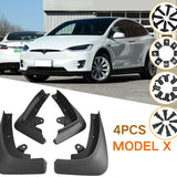 FACIA TESERY Mud Flaps Splash Guards for Model X 2016-Present