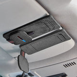 FACIA Multi-Functional Leather Glasses Holder Clip for Tesla Model Y/3/S/X