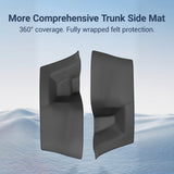 FACIA Nappa Leather Trunk Side Protectors for Model Y Juniper