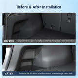 FACIA Nappa Leather Trunk Side Protectors for Model Y Juniper