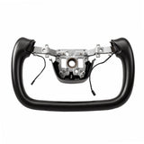 FACIA Open-Bottom Yoke Steering Wheel for Model Y Juniper / Model 3 Highland