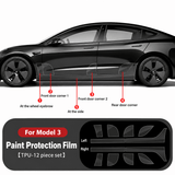 FACIA Paint Protection Film For Tesla Model 3 and Model Y
