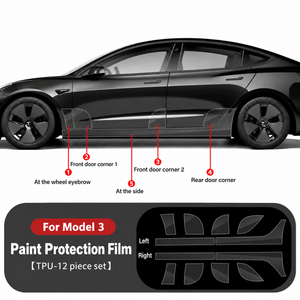 FACIA Paint Protection Film For Tesla Model 3 and Model Y