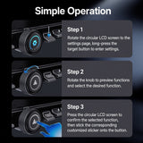 FACIA Physical Buttons Dashboard Control Panel for Model 3 / Y Smart Rotary