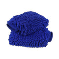 FACIA Premium Chenille Car Wash Gloves (2-Pack) Scratch-Free Super Absorbent 3 Colors