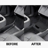 FACIA Premium TPE Lower Center Console Organizer for Model Y Standard