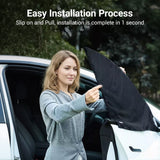 FACIA Privacy Side Window Shades for Model Y Juniper and Model 3 Highland (4PCS)