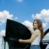 FACIA NovaPads Full Car Privacy Sun Shade Set (8-Piece) for Model Y Juniper