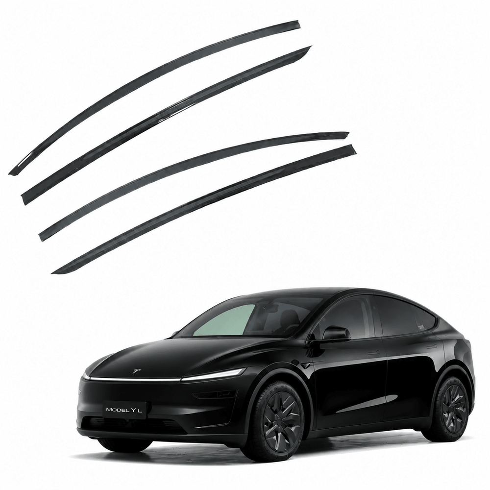 FACIA Rain Guards Window Vent Visors for Tesla Model YL 6-Seater 2026+ (4-Piece)