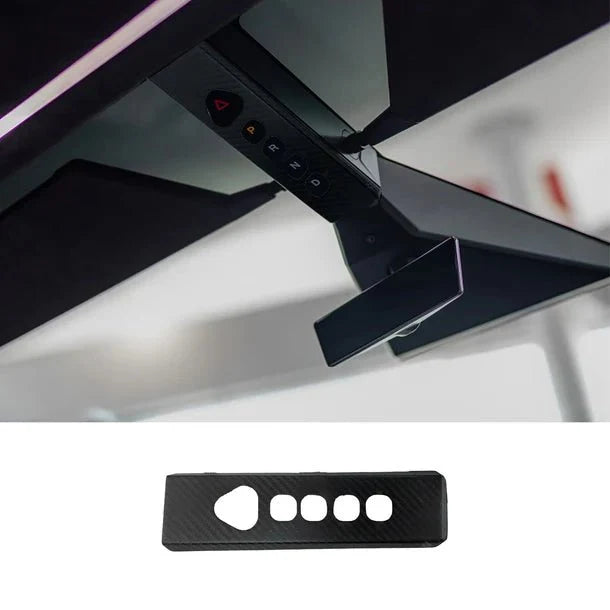 FACIA Reading Light Trim Cover Real Carbon Fiber for Cybertruck