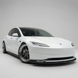 FACIA Real Carbon Fiber Aero Front Lip Spoiler for Model 3 Highland 2024+