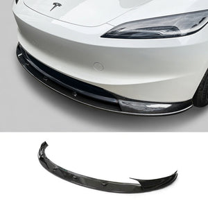 FACIA Real Carbon Fiber Aero Front Lip Spoiler for Model 3 Highland 2024+