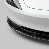 FACIA Real Carbon Fiber Aero Front Lip Spoiler for Model 3 Highland 2024+