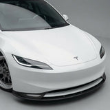 FACIA Real Carbon Fiber Aero Front Lip Spoiler for Model 3 Highland 2024+
