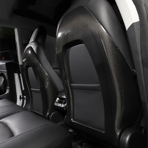 FACIA Back Seat Cover for Model 3 / Y Real Carbon Fiber Interior Mods