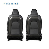 FACIA Back Seat Cover for Model 3 / Y Real Carbon Fiber Interior Mods