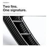 FACIA Real Carbon Fiber Front Intake Air Blades Trim for Model 3 Highland Performance 2024+