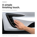 FACIA Real Carbon Fiber Front Intake Air Blades Trim for Model 3 Highland Performance 2024+