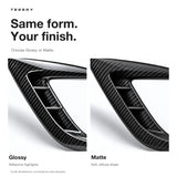 FACIA Real Carbon Fiber Front Intake Air Blades Trim for Model 3 Highland Performance 2024+