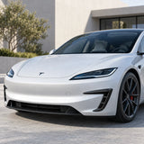 FACIA Real Carbon Fiber Front Intake Air Blades Trim for Model 3 Highland Performance 2024+