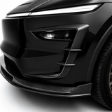 FACIA Real Carbon Fiber Front Intake Air Blades Trim for Model Y Juniper and Model YL 6-Seater