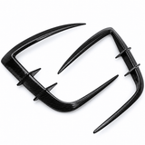 FACIA Real Carbon Fiber Front Intake Air Blades Trim for Model Y Juniper and Model YL 6-Seater