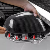 FACIA Real Carbon Fiber Mirror Replacement for Model S / X