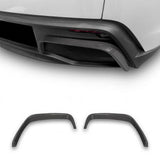FACIA Real Carbon Fiber Rear Diffuser Bumper Trim for Model Y Juniper