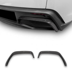 FACIA Real Carbon Fiber Rear Diffuser Bumper Trim for Model Y Juniper