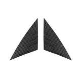FACIA Real Dry Carbon Fiber A-Pillar Accent Overlays for Model 3 / Y