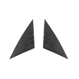 FACIA Real Dry Carbon Fiber A-Pillar Accent Overlays for Model 3 / Y