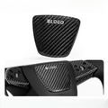 FACIA Real Dry Carbon Fiber Airbag Trim Cover for Model Y Juniper and Model 3 Highland