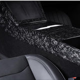 FACIA Real Dry Carbon Fiber Center Console Combo Side Panel and Charging Pad Overlay for Model 3 Highland and New Model Y
