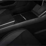FACIA Real Dry Carbon Fiber Center Console Side Panel Overlays for Model 3 Highland / Model Y Juniper(2 Pieces)