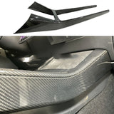 FACIA Real Dry Carbon Fiber Center Console Trim Panel for Model Y 2021-2025.03