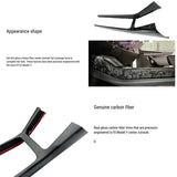 FACIA Real Dry Carbon Fiber Center Console Trim Panel for Model Y 2021-2025.03