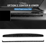 FACIA TESERY Real Dry Carbon Fiber Dashboard Cover Overlay for Model 3 Highland / Model Y Juniper