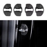 FACIA Real Dry Carbon Fiber Door Lock Cover for Tesla Model 3 and Model Y and Model YL