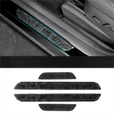 FACIA Real Dry Carbon Fiber Door Sill Strip Cover for Model 3 / Y