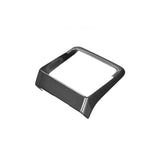 FACIA Real Dry Carbon Fiber Rear Screen Trim Frame Overlay for Model 3 Highland