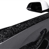 FACIA Real Dry Carbon Fiber Upper Door Trim Panel Overlay for Model 3 Highland / Model Y Juniper